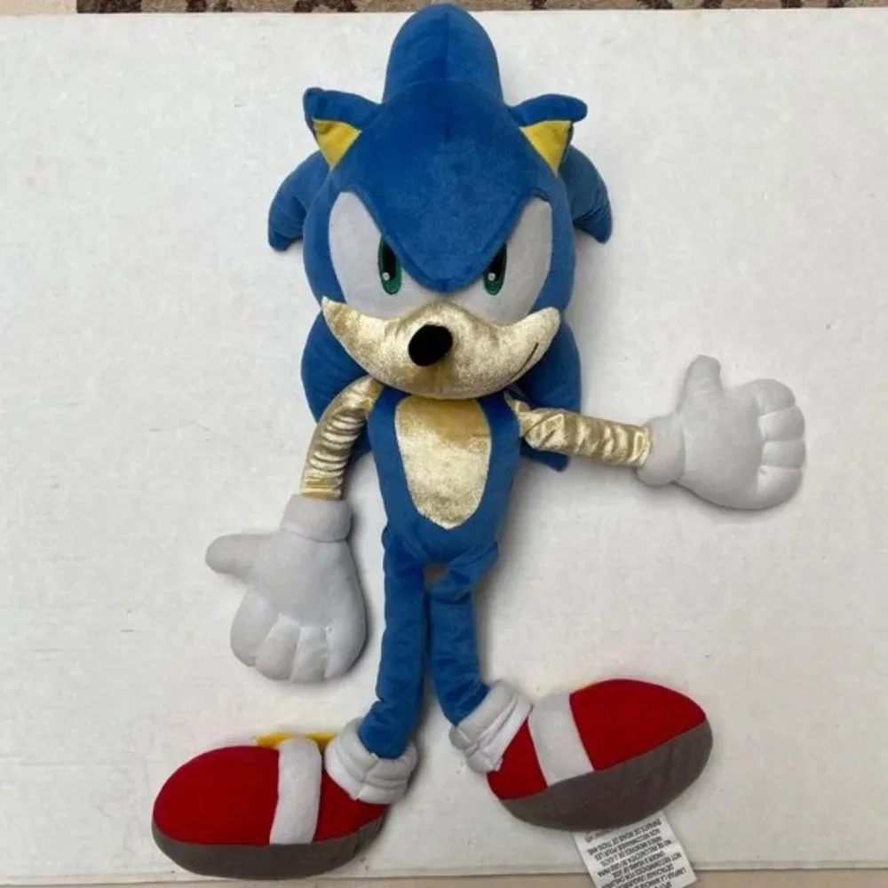 Sonic‎ the Hedgehog Plush Stuffed Animal Kids Toy Comfort 24 Inches Red Gift